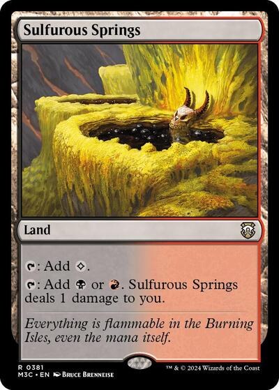 Sulfurous Springs - Ripple Foil