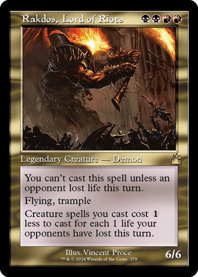 Rakdos, Lord of Riots - Foil