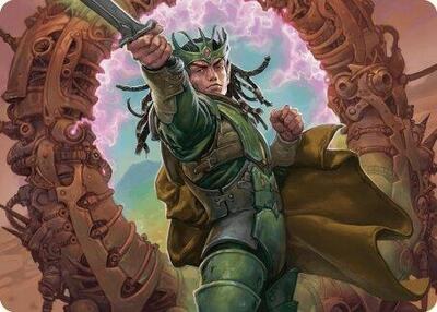 Eladamri, Korvecdal Art Card