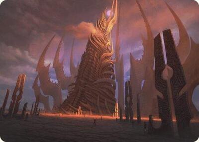 Phyrexian Tower Art Card