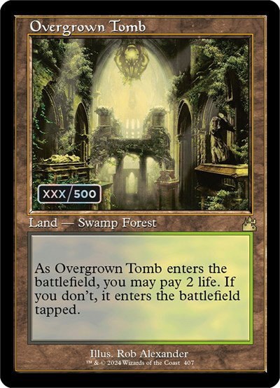Overgrown Tomb - Serial Numbered
