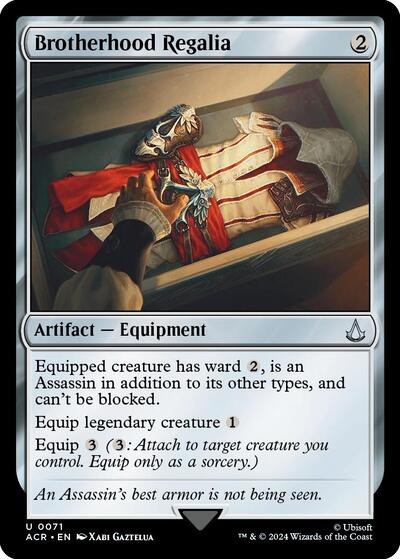 Brotherhood Regalia - Foil