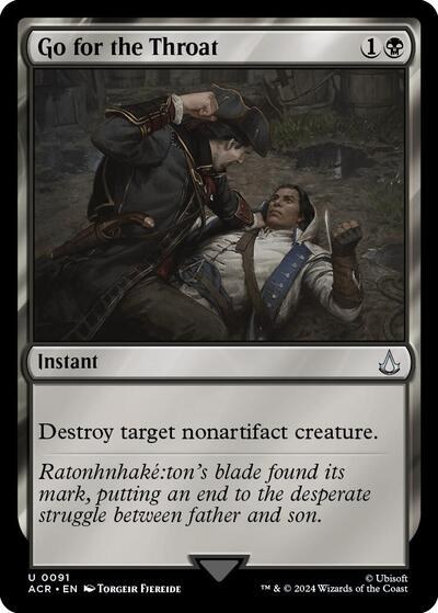 Go for the Throat - Foil