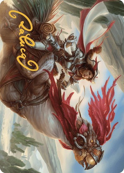 Frontier Seeker Art Card - Gold Stamped Signature