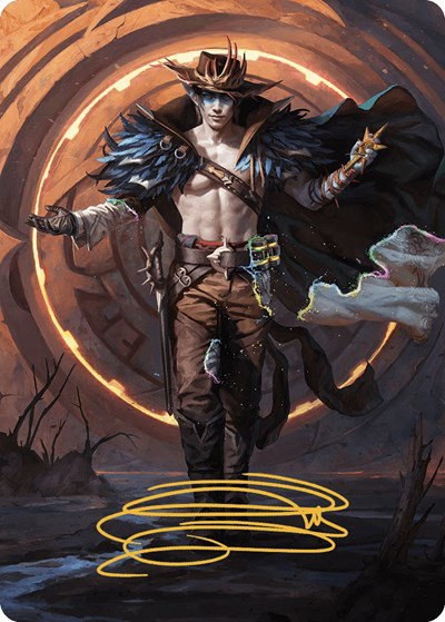 Oko, the Ringleader Art Card - Gold Stamped Signature