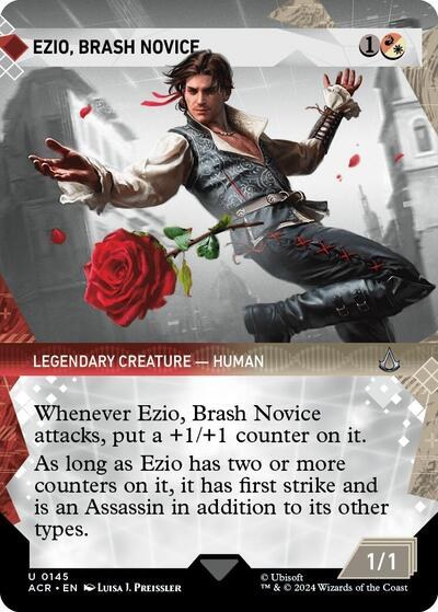 Ezio, Brash Novice - Foil