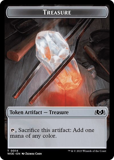 Treasure // Food (0012) Double-Sided Token