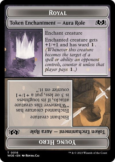 Royal Role / Young Hero Role Token - Normal Royal Role Young Hero R