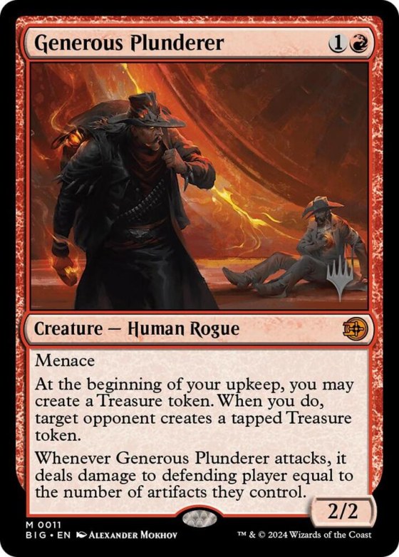 Generous Plunderer - Foil Generous Plunderer