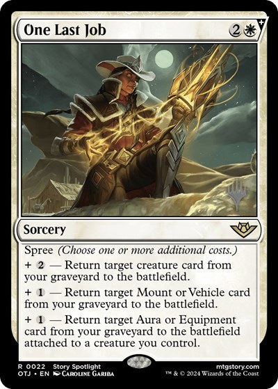 One Last Job - Foil
