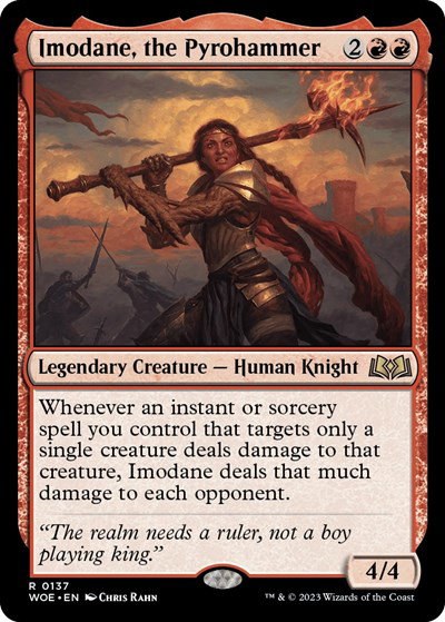 Imodane, the Pyrohammer - Foil