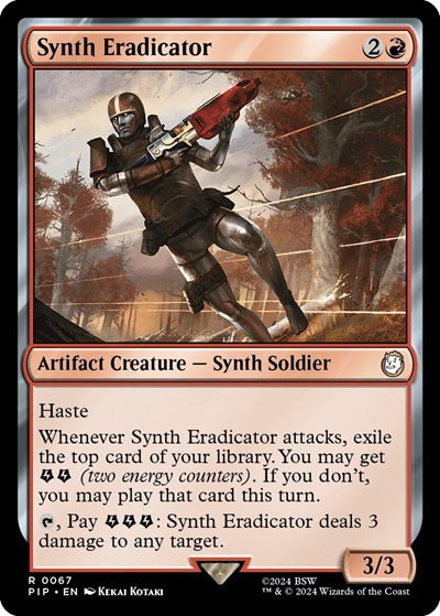 Synth Eradicator - Foil