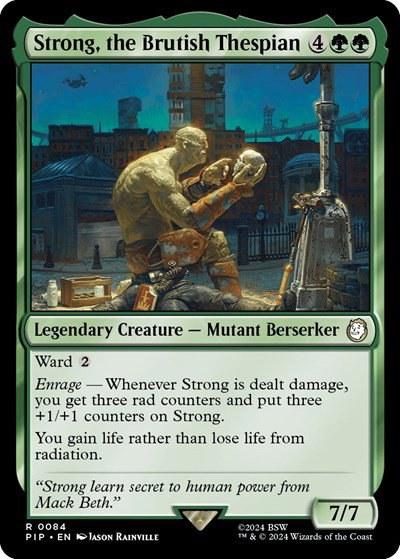 Strong, the Brutish Thespian - Foil