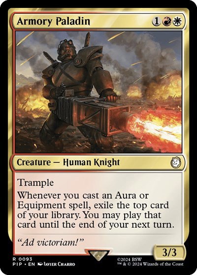 Armory Paladin - Foil