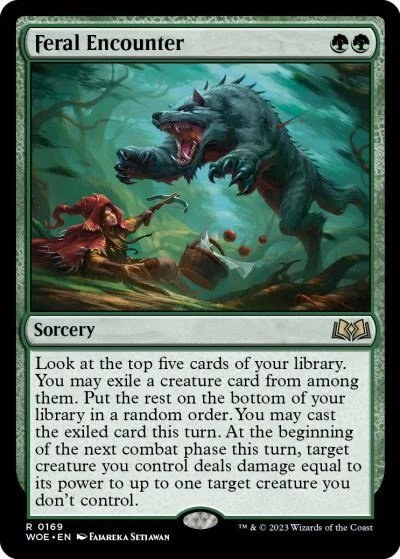 Feral Encounter - Foil