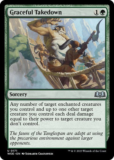 Graceful Takedown - Foil