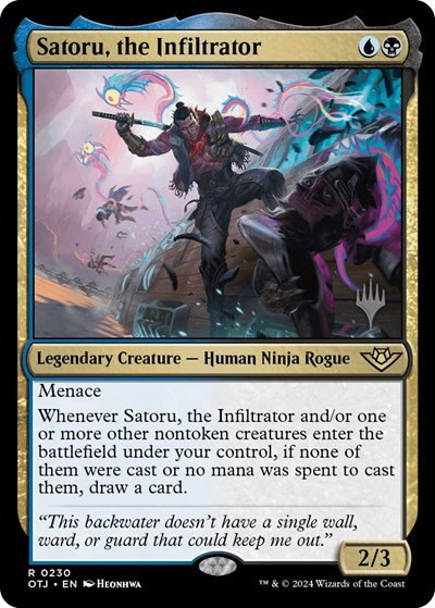 Satoru, the Infiltrator - Foil