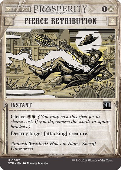 Fierce Retribution - Foil