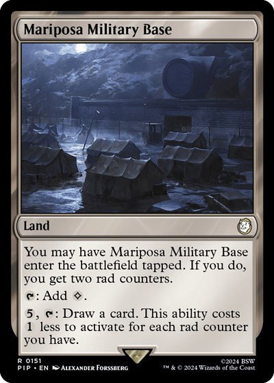 Mariposa Military Base - Foil