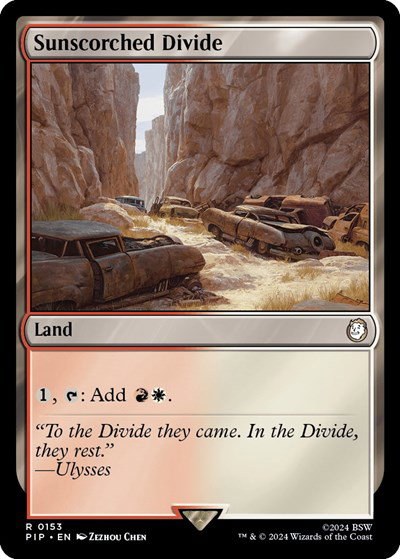 Sunscorched Divide - Foil