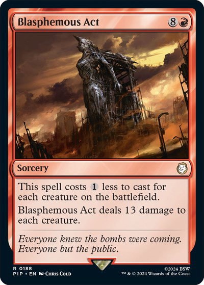Blasphemous Act - Foil