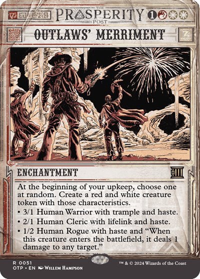 Outlaws' Merriment - Foil