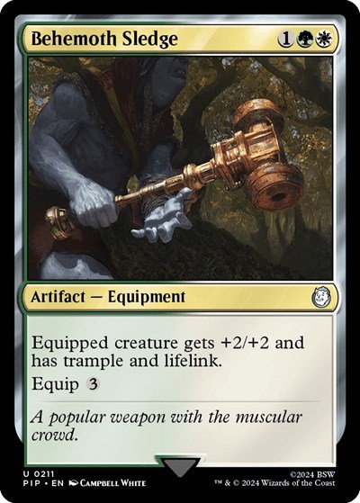 Behemoth Sledge - Foil