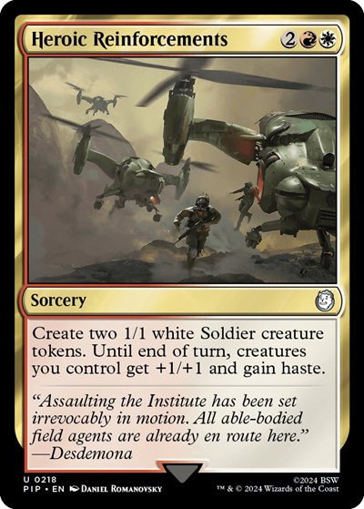 Heroic Reinforcements - Foil