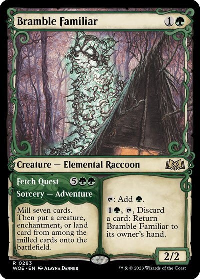 Bramble Familiar - Foil