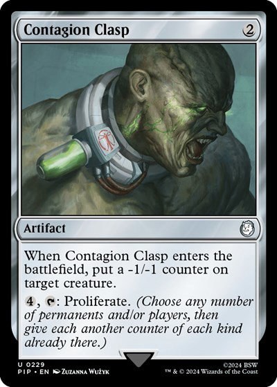 Contagion Clasp - Foil