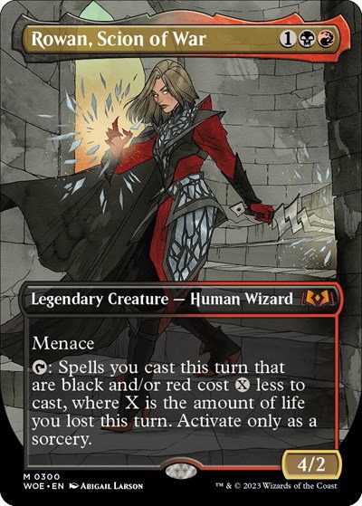 Rowan, Scion of War