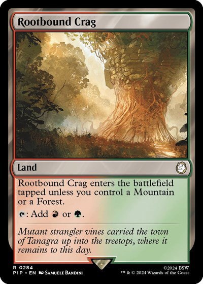 Rootbound Crag - Foil