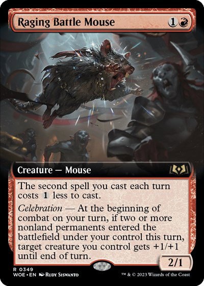 Raging Battle Mouse - Foil