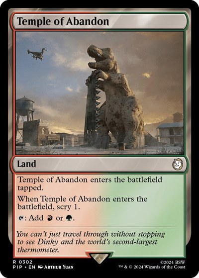Temple of Abandon - Foil