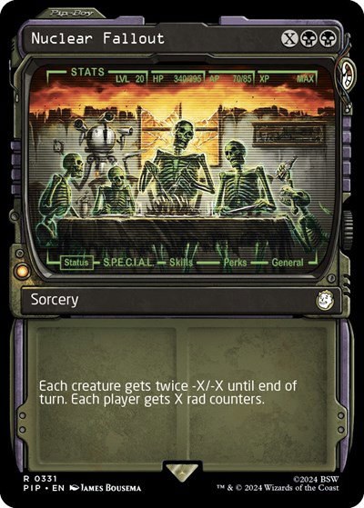 Nuclear Fallout - Foil