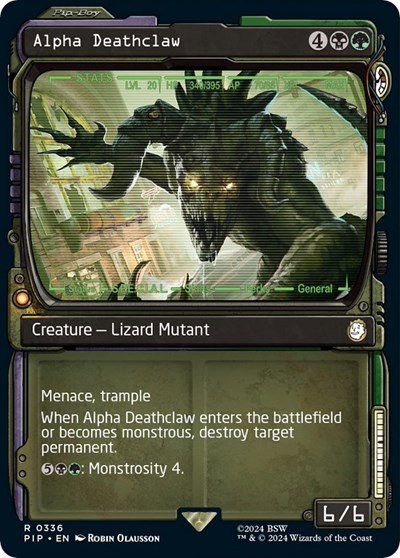 Alpha Deathclaw - Foil