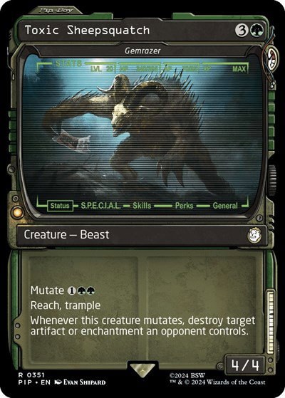 Toxic Sheepsquatch - Gemrazer