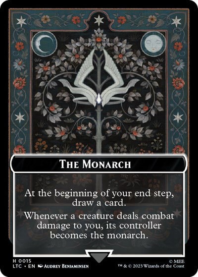 The Monarch // Treasure Double-Sided Token