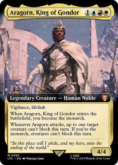 Aragorn, King of Gondor - Foil