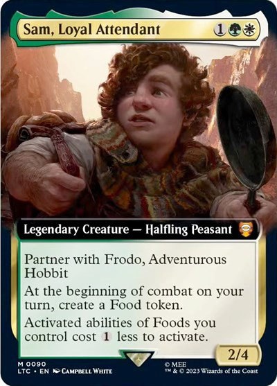 Sam, Loyal Attendant