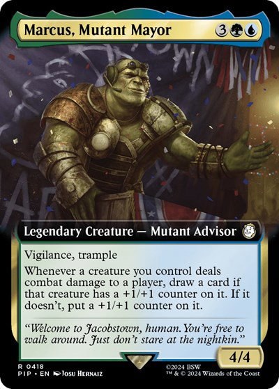 Marcus, Mutant Mayor - Foil