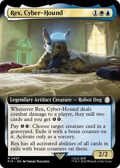 Rex, Cyber-Hound - Foil