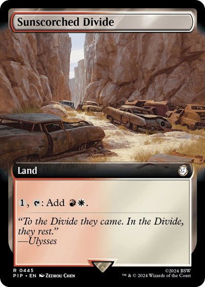 Sunscorched Divide - Foil