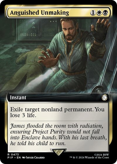 Anguished Unmaking - Foil