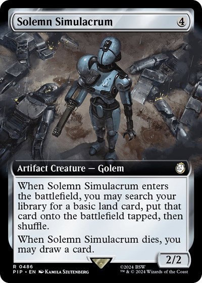 Solemn Simulacrum - Foil