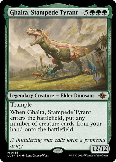 Ghalta, Stampede Tyrant - Foil