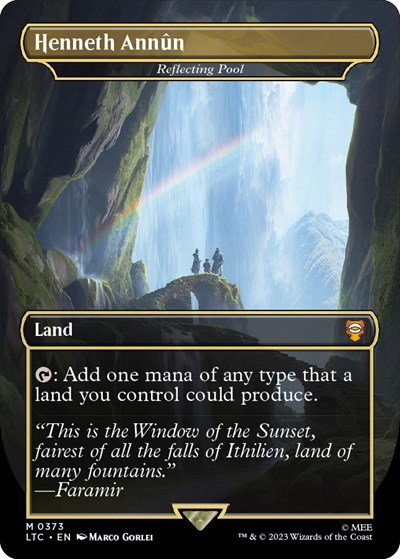 Henneth Annun - Reflecting Pool - Foil