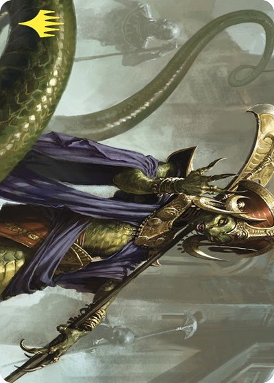 Sidisi, Brood Tyrant Art Card - Gold Stamped