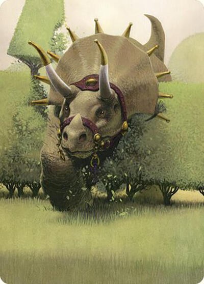 Regal Behemoth Art Card