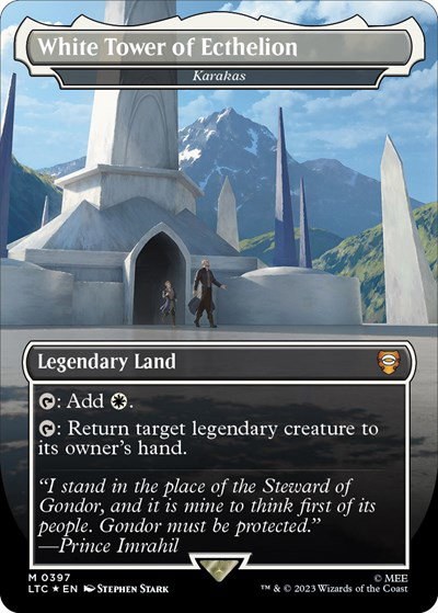 White Tower of Ecthelion - Karakas - Surge Foil